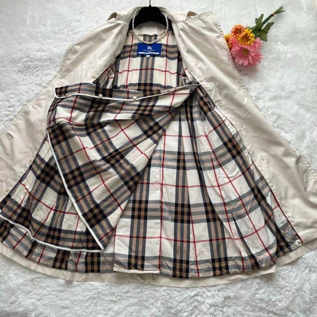 得価最新品 【極美品】バーバリーブルーレーベル ライナー メガ