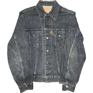 80sUSA製Levi's 70506-0259ジャケット40オレンジタブ(Gジャン/デニムジャケット)