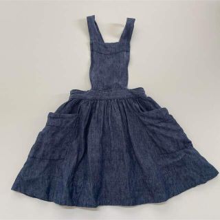 ソーアプルーム(SOOR PLOOM)のsoorploom エプロンスカート　4-5Y 100〜110cm(スカート)