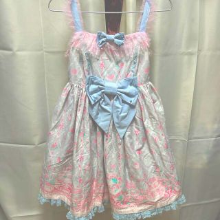 アンジェリックプリティー(Angelic Pretty)のアンジェリックプリティ　メモリアルケーキ　ジャンパースカート (ひざ丈ワンピース)