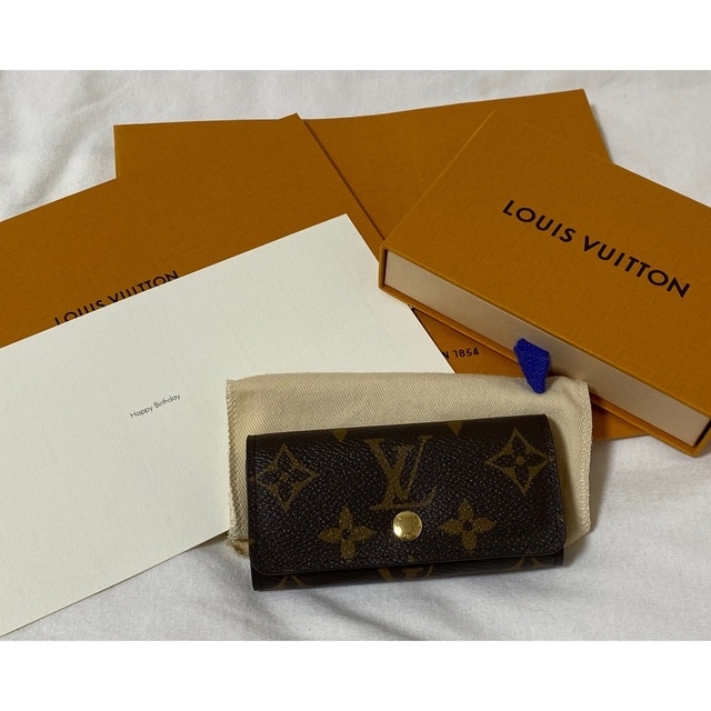 LOUIS VUITTON(ルイヴィトン)のルイヴィトン　キーケース　ミュルティクレ 4 レディースのファッション小物(キーケース)の商品写真