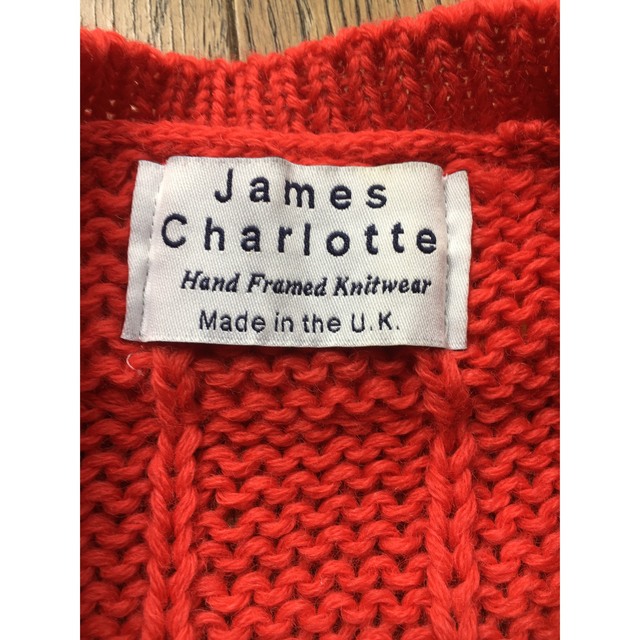 【未使用】James Charlotte チルデンセーター ニット 英国製 2