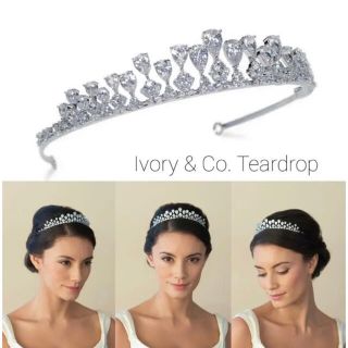 ヴェラウォン(Vera Wang)のIvory&Co. ティアラ　teardrop(その他)