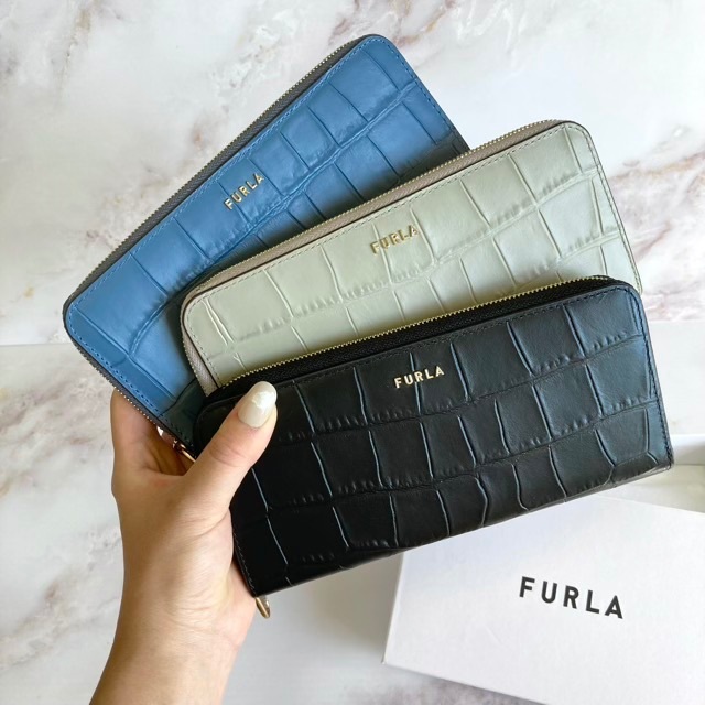 がございま Furla - フルラ 新品 長財布 ラウンドファスナー