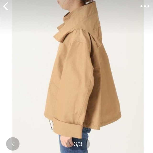 spick&span グログラン フーディ ブルゾン マウンテンパーカー 38-
