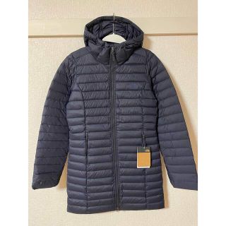 ザノースフェイス(THE NORTH FACE)の【未使用正規品】ノースフェイス ストレッチダウンパーカー サイズS ネイビー(ダウンジャケット)