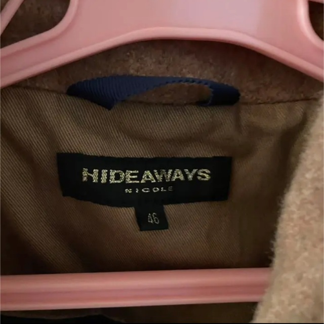 Hideaway ハイダウェイ　ステンカラージャケット　メンズ　ジャケット　美品