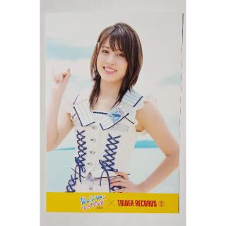 岡部麟 久しぶりのリップグロス タワレコ 限定 コラボ ポストカード AKB48