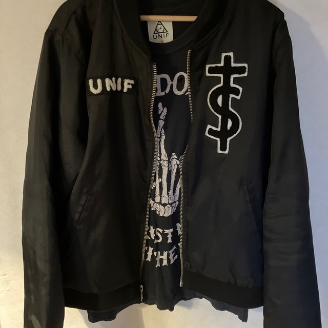 ユニフ　ボンバージャケット　MA-1 UNIF フライトジャケットフライトジャケット