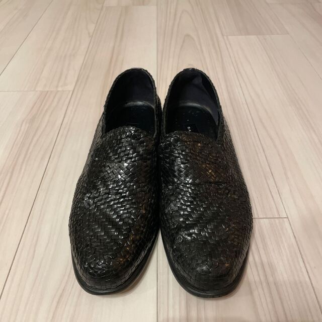 Balenciaga(バレンシアガ)のレア美品！BALENCIAGAメッシュ皮靴 7 1/2 メンズの靴/シューズ(ドレス/ビジネス)の商品写真