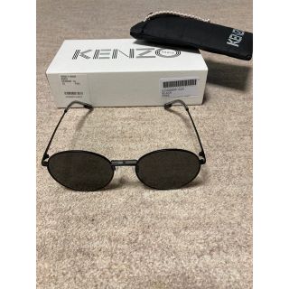 ケンゾー(KENZO)の7割引★ケンゾー KENZO 丸縁 ファッションサングラス黒★定価31,900円(サングラス/メガネ)