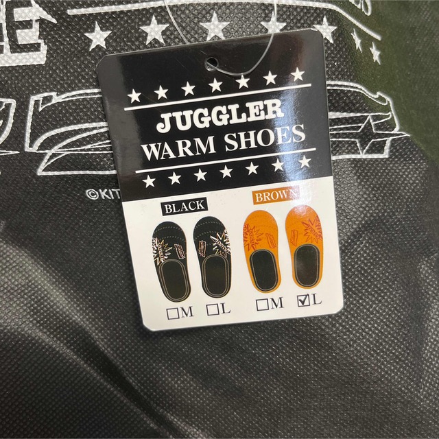 ジャグラー WARM SHOES ブラウン L メンズの靴/シューズ(スリッポン/モカシン)の商品写真