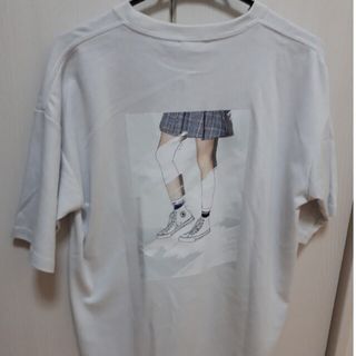 コンバース(CONVERSE)の【新品】CONVERSE/コンバースUSAコットンガールズフォトTシャツMサイズ(Tシャツ/カットソー(半袖/袖なし))