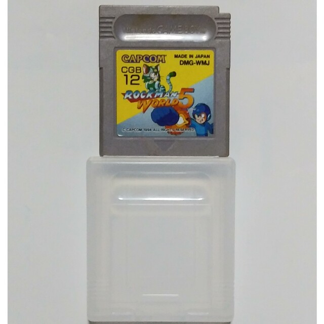 CAPCOM - ゲームボーイソフト ロックマンワールド5の通販 by プラチナ