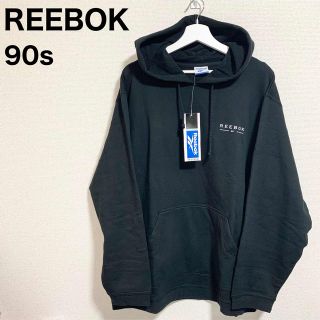 常田大希 USA製 90s Reebok リーボック ハーフジップスウェット 黒