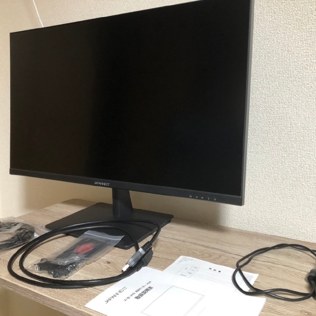 JAPANNEXT 4K 27インチ IPSパネル JN-IPS2706UHDR壁掛け対応タッチパネル機能