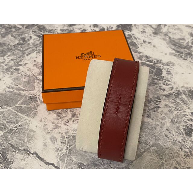 Hermes - 【HERMES】エルメス レザーバングル(1本)の+bonfanti.com.br