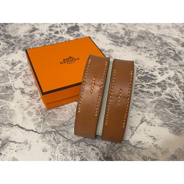 【HERMES】エルメス レザーバングル