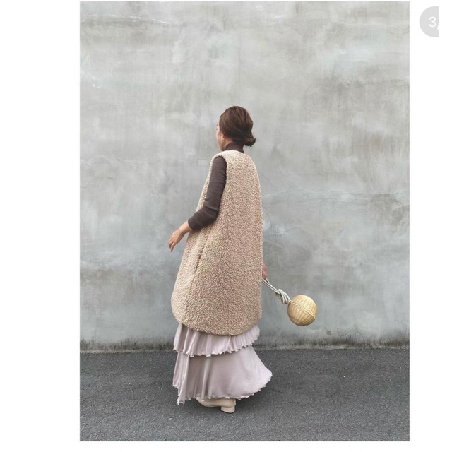 ZARA(ザラ)のHOWDY moco long best レディースのトップス(ベスト/ジレ)の商品写真