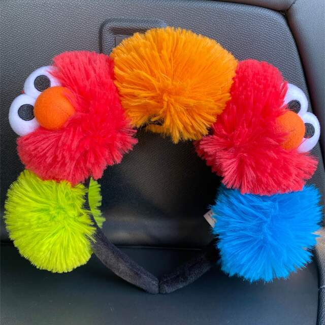 SESAME STREET(セサミストリート)のUSJ カチューシャ　エルモ　セサミストリート　 レディースのヘアアクセサリー(カチューシャ)の商品写真