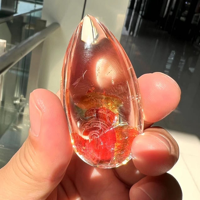 ⭐︎【高級】オーロラクォーツ ルース 36.6g 6