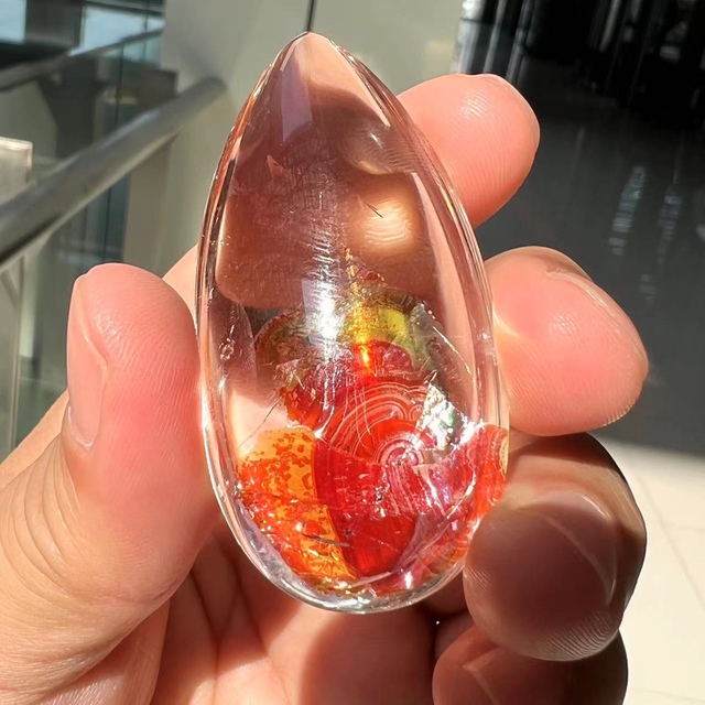 ⭐︎【高級】オーロラクォーツ ルース 36.6g 7