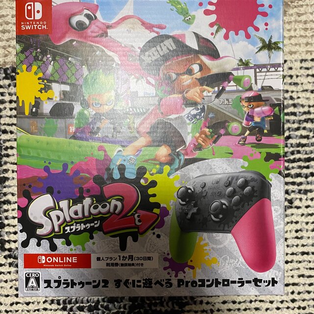 任天堂Switch スプラトゥーン2 プロコントローラー　セット　新品未開封