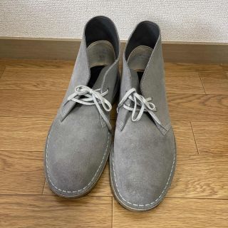 クラークス(Clarks)のクラークス　デザートブーツ　ブルーグレー　28cm(ブーツ)