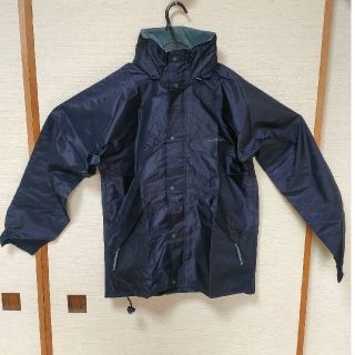 モンベル(mont bell)の未使用　mont-bell　GORE-TEX　レインウェア　ブルー　サイズM(登山用品)