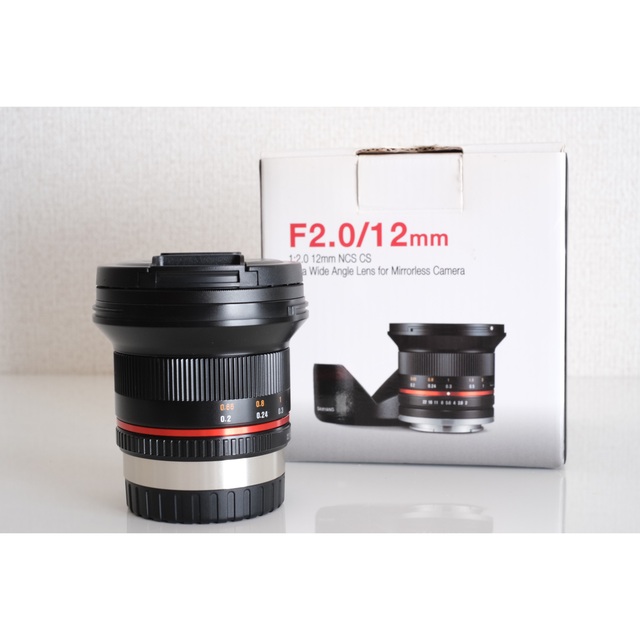 SAMYANG 12mm F2.0 単焦点広角レンズ　フジフイルム　Xマウント