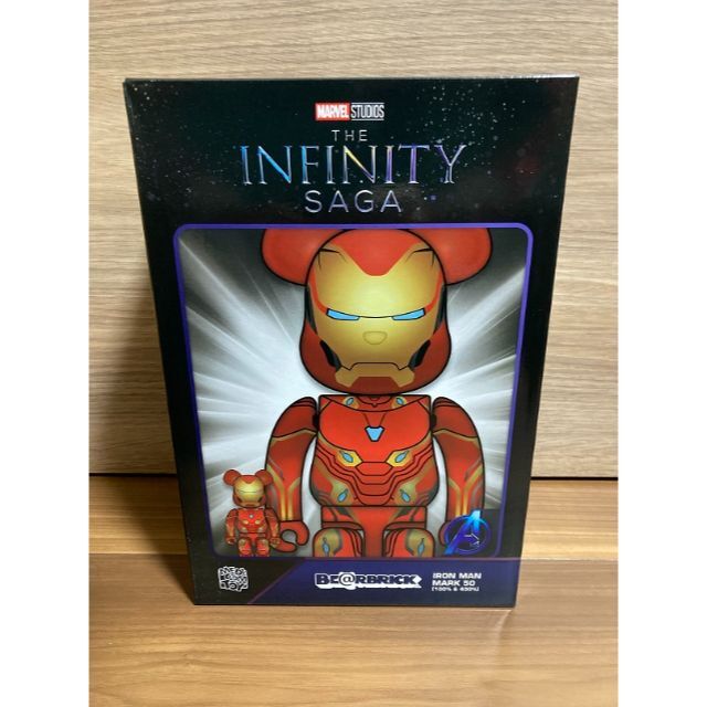 BE@RBRICK IRON MAN MARK 50 100％ & 400％