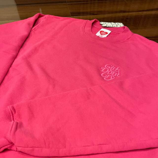 Girls Don’t Cry 伊勢丹POPUP Sweat Pink S
