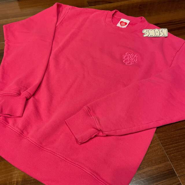 Girls Don’t Cry 伊勢丹POPUP Sweat Pink S