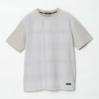 ブラックレーベルクレストブリッジ(BLACK LABEL CRESTBRIDGE)の【新品】ブラックレーベルクレストブリッジ　Tシャツ　バーバリー　オフ　パネルCB(Tシャツ/カットソー(半袖/袖なし))