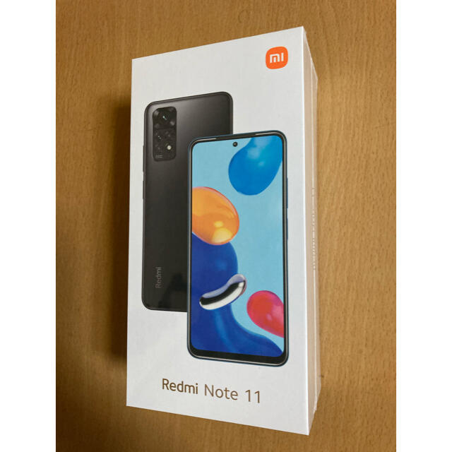 Redmi  Note 11  Graphite Gray 新品スマートフォン/携帯電話