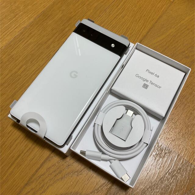 google pixel 6a 128gb 新品 simフリー スマホ/家電/カメラのスマートフォン/携帯電話(スマートフォン本体)の商品写真