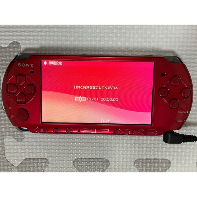 PSP-3000 本体（レッド）