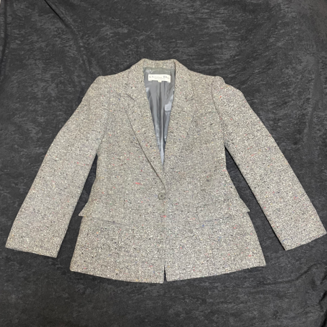 Christian Dior - 本物☆クリスチャン・ディオール☆Dior☆ツイードジャケット☆ヴィンテージ☆美品