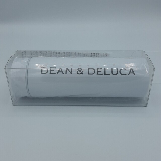 DEAN & DELUCA(ディーンアンドデルーカ)のDEAN & DELUCA ステンレスボトル 白　水筒　雑誌付録　ノベルティ エンタメ/ホビーのコレクション(ノベルティグッズ)の商品写真