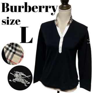 バーバリー(BURBERRY)の【GOLFウェア】BURBERRYGOLF 人気 ノバチェック 長袖 ロゴ 刺繍(ウエア)