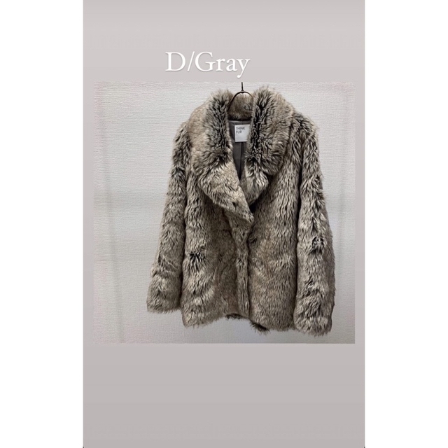 THINKFUR Gradation Eco Fur Jacket