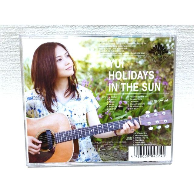 HOLIDAYS IN THE SUN / YUI（USED） エンタメ/ホビーのCD(ポップス/ロック(邦楽))の商品写真