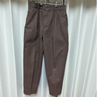 マーカウェア(MARKAWEAR)のpegtop オリーブ　サイズ3 markaware(スラックス)