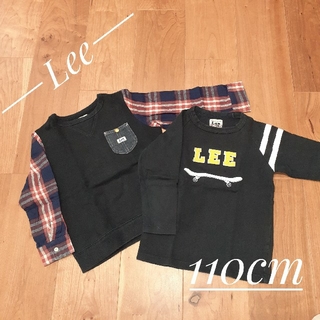 リー(Lee)のLee ロンティー　カットソー　110cm(Tシャツ/カットソー)