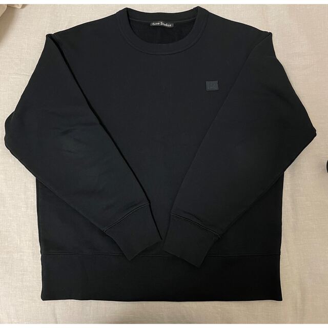 Acne Studios オーバーサイズ フェイスロゴパッチ スウェット L