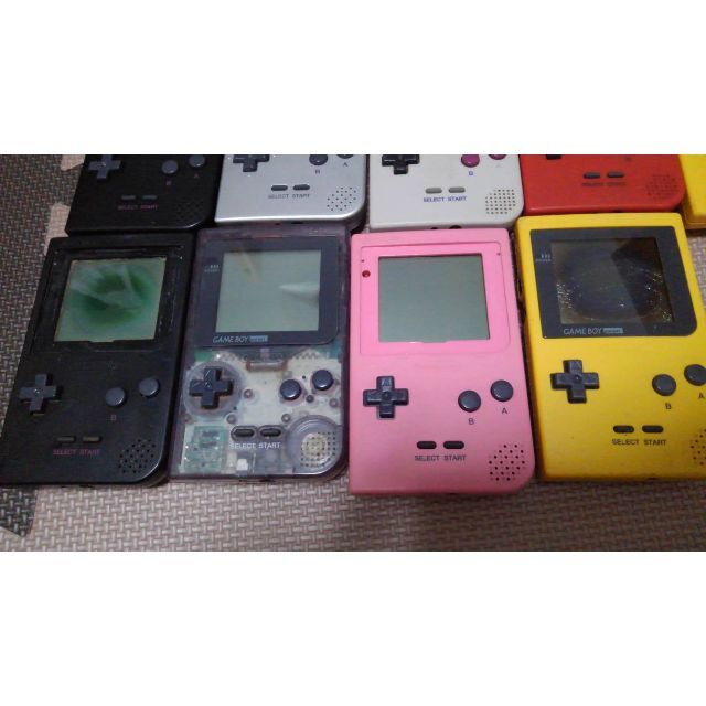 ゲームボーイポケット 本体 14台 ジャンク ゲームボーイポケット 本体 14台 ジャンク