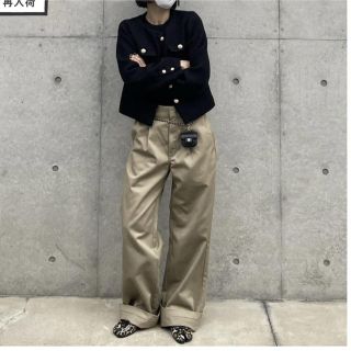 ディッキーズ(Dickies)の☆ ok.soon×dickiesコラボ ワイドチノ　S(チノパン)