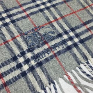 バーバリー(BURBERRY)の美品 バーバリー 膝掛け/ショール(マフラー/ショール)