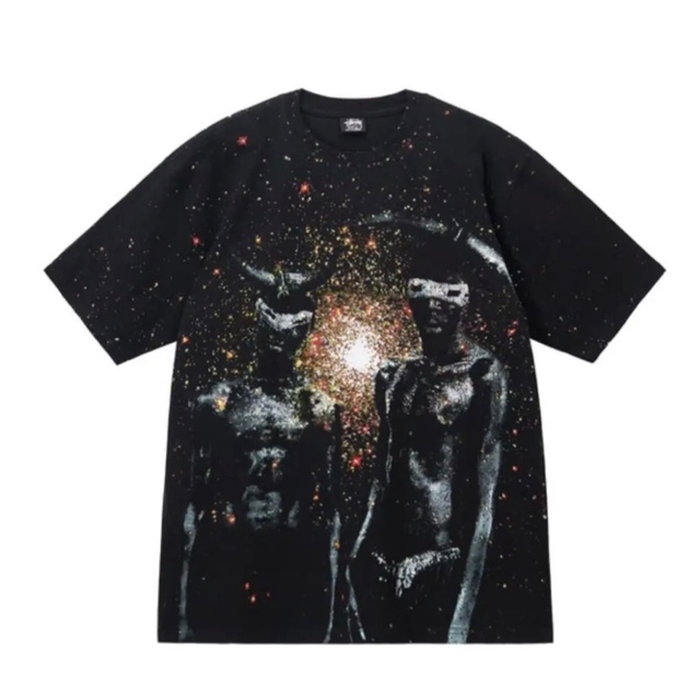 stussy BLACK STAR Tシャツ ステューシー ブラックスターTシャツ/カットソー(半袖/袖なし)