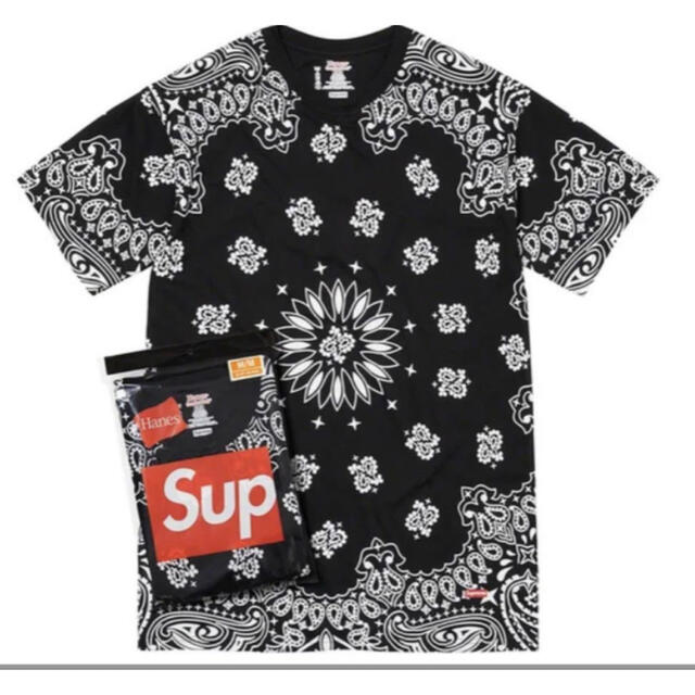 Supreme Hanes Bandana Tagless Tees XL